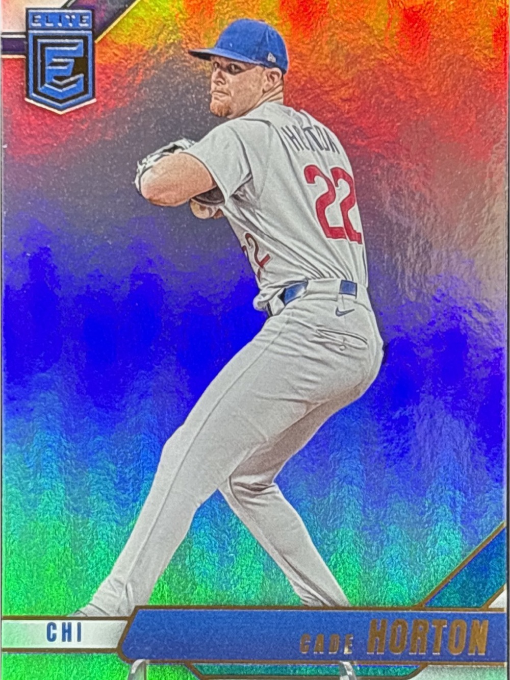 Panini Elite Cade Horton Holo Baseball Card